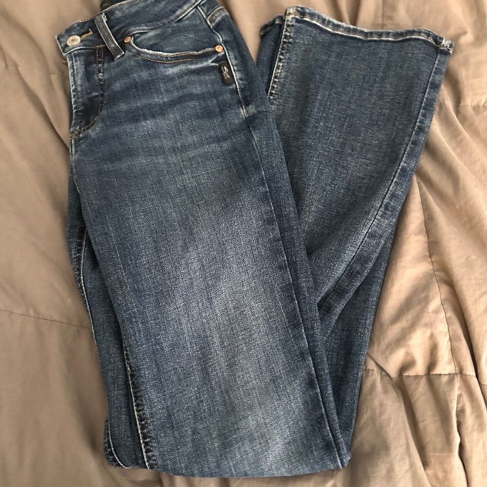 Silver jeans